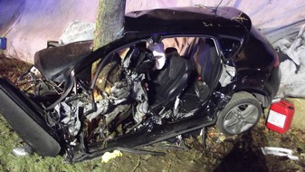 FW-KLE: Verkehrsunfall: 23jähriger Klever tödlich verunglückt