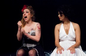 Migros-Genossenschafts-Bund Direktion Kultur und Soziales: PREMIO 2014: Schweizer Nachwuchspreis für Theater und Tanz / Marilyn und Amy - ungehemmt und provokativ zum Sieg (BILD)