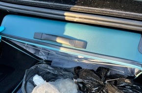 Hauptzollamt Münster: HZA-MS: Zoll Münster: 69 Kilo der Droge 2-MMC versteckt im Kofferraum aufgefunden / Mann beim Drogenschmuggel auf der BAB 30 aufgehalten