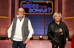 ARD Das Erste: Das Erste: Zum 100. Geburtstag: Gast bei "Wer weiß denn sowas?"- Legende Herbert Köfer spielt gegen Barbara Schöne / Das Wissensquiz vom 15. bis 19. Februar 2021 um 18:00 Uhr im Ersten