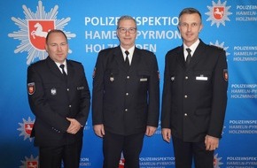 Polizeiinspektion Hameln-Pyrmont/Holzminden: POL-HM: Führungswechsel an der Spitze des Polizeikommissariats Holzminden