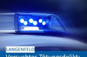 Polizei Mettmann: POL-ME: Versuchtes Tötungsdelikt - Polizei fasst Tatverdächtigen - Langenfeld - 2405018