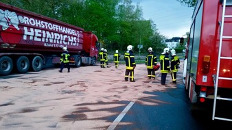 Feuerwehr Gelsenkirchen: FW-GE: Undichter Dieseltank verursacht Feuerwehreinsatz