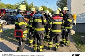 Feuerwehr M&uuml;nchen: FW-M: Mehrere Br&auml;nde im Stadtgebiet fordern die M&uuml;nchner Feuerwehr