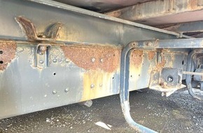 Kreispolizeibeh&ouml;rde Kleve: POL-KLE: Geldern - Verkehrskontrolle zur &Uuml;berpr&uuml;fung der Verkehrstauglichkeit: Lkw sichergestellt worden