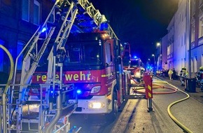 Feuerwehr Gelsenkirchen: FW-GE: Dachstuhlbrand im Stadtteil Neustadt in Gelsenkirchen