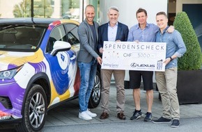 Lexus Schweiz: Lexus und Seven unterstützen Smiling Gecko