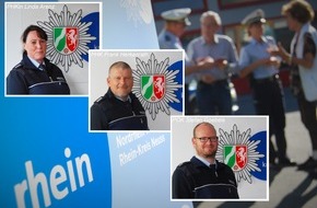 Kreispolizeibehörde Rhein-Kreis Neuss: POL-NE: Beim Bezirksdienst der Polizei in Dormagen stellen sich vor: Linda Arenz, Frank Herkenrath und Stefan Goebels