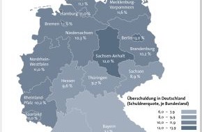 CRIF GmbH: Zahl der überschuldeten Bundesbürger steigt auf knapp 6,7 Millionen (BILD)