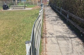 Polizeidirektion Flensburg: POL-FL: Kropp: Sachbesch&auml;digung am Spielplatz - Polizei sucht Zeugen