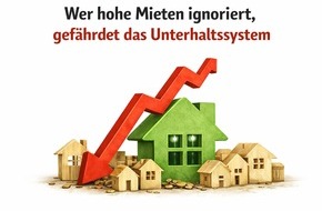 Interessenverband Unterhalt und Familienrecht - ISUV e. V.: Wer hohe Mieten ignoriert, gef&auml;hrdet das Unterhaltssystem -  ISUV mahnt Reform der D&uuml;sseldorfer Tabelle angesichts anhaltender Wohnungsnot an