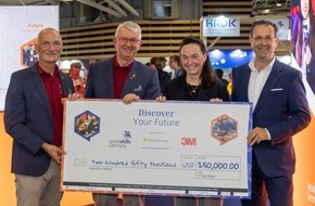 3M Deutschland GmbH: 'Discover Your Future' - WorldSkills Germany und 3M starten bundesweite Bildungsinitiative