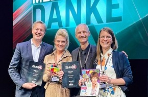 Wort & Bild Verlagsgruppe - Unternehmensmeldungen: Wort & Bild Verlag gewinnt Deutschen Mediapreis für die Rentner-BRAVO