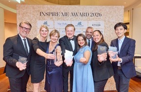 KITICON GmbH & Co. KG: Inspire Me Award 2026: Luxustouristik feiert ihre Gewinner in Hamburg