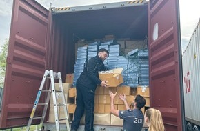 Hauptzollamt Heilbronn: HZA-HN: Zoll stoppt Container mit nicht verkehrsf&auml;higen Lebensmitteln