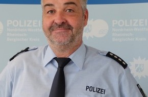 Polizei Rheinisch-Bergischer Kreis: POL-RBK: Overath/Rösrath - Neuer Leiter der Polizeiwache Overath/Rösrath