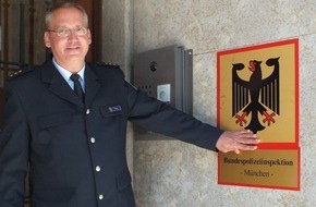 Bundespolizeidirektion München: Bundespolizeidirektion München: Polizeidirektor Michael Rupp neuer Leiter der Bundespolizeiinspektion München