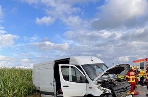 Polizeiinspektion Ludwigslust: POL-LWL: Zwei Unfälle bei Starkregen auf der A14