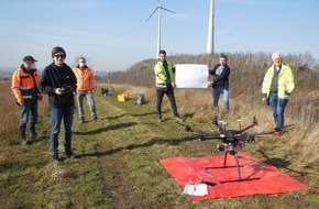 Universität Osnabrück: Von oben auf den Piesberg geschaut - Universität Osnabrück befliegt Zentraldeponie zur Erkundung von Setzungen