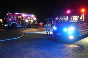 Kreisfeuerwehr Rotenburg (Wümme): FW-ROW: Heimrauchmelder im Mehrfamilienhaus ruft Feuerwehr auf den Plan