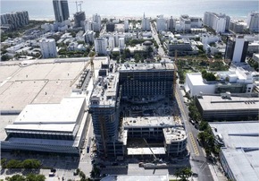 Meilenstein für Miami Beach: Rohbau des neuen Grand Hyatt fertiggestellt