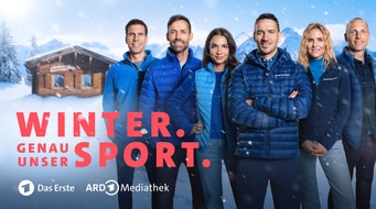 ARD Das Erste: 190 Stunden Wintersport im Ersten, über 100 Livestreams in der ARD Mediathek, vielseitige Dokus und das neue "Sportschau Hüttenquiz" - die Wintersport-Saison 2025/26 in der ARD
