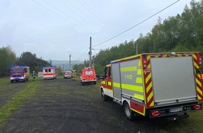 Feuerwehr VG Asbach: FW VG Asbach: ICE kollidiert mit einem Reh: Bahnstrecke gesperrt