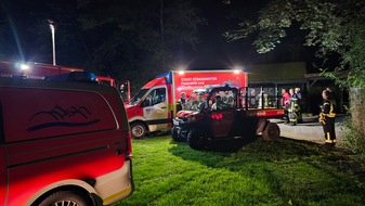 Freiwillige Feuerwehr Königswinter: FW Königswinter: Verletzter Mountainbikefahrer im Wald - Feuerwehr unterstützt Rettungsdienst