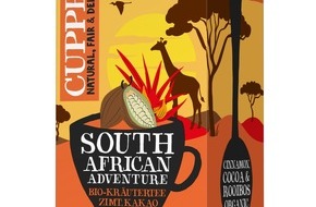 Allos Hof-Manufaktur: Presseinfo: Die neuen Ländertees von Cupper Teas – Marrakesh Markets, Brazilian Sunset & South African Adventure