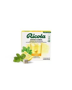 Herbal Hydration: Ricola und waterdrop® launchen gemeinsame Produkte