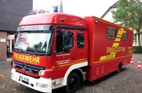 Feuerwehr der Stadt Arnsberg: FW-AR: Feuerwehr Arnsberg übt mit Hilfsdiensten stimmige Kommunikation per Funk für den Ernstfall