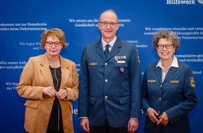 THW Landesverband Bremen, Niedersachsen: THW HB-NDS: Stabwechsel im Norden: J&ouml;rg Eger als neuer THW-Landesbeauftragter f&uuml;r Bremen und Niedersachsen eingef&uuml;hrt