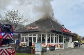 Polizeiinspektion Stralsund: POL-HST: Erstmeldung: Brand einer Pizzeria in Stralsund