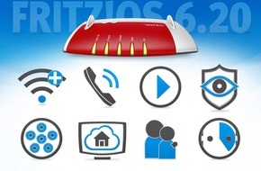 AVM GmbH: Neues FRITZ!OS für mehr Transparenz, Sicherheit und Komfort - 99 Neuerungen (FOTO)