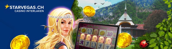 StarVegas Casino Interlaken: «StarVegas» ist Online! Das Casino Interlaken lanciert sein Spielangebot nun auch digital / Das Online Casino der Casino Interlaken AG ist heute mit «www.starvegas.ch» in der Schweiz gestartet