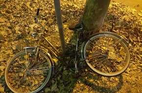 Bundespolizeiinspektion Karlsruhe: BPOLI-KA: Fahrraddiebe auf der Flucht gestellt 
Bundespolizei sucht Eigentümer