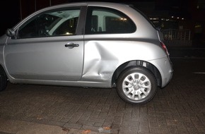 Kreispolizeibehörde Herford: POL-HF: Parkender Pkw beschädigt- Verursacher flüchtet