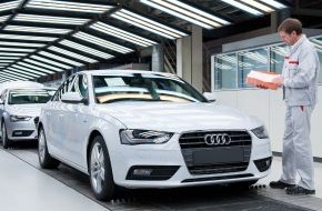 Audi AG: Audi startet erfolgreich ins Jahr 2013: Weltweiter Absatz legt um 16,3 Prozent zu (BILD)