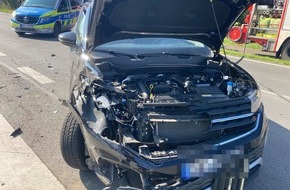 Polizei Coesfeld: POL-COE: Lüdinghausen, Seppenrade, Tetekum/ Autos kollidieren