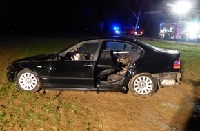 Polizei Düren: POL-DN: Alleinunfall: 27-Jähriger schwer verletzt