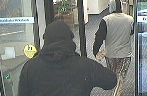 Polizeipräsidium Frankfurt am Main: POL-F: 121030 - 1317 Frankfurt-Niederrad: Versuchter Raubüberfall in einer Bank