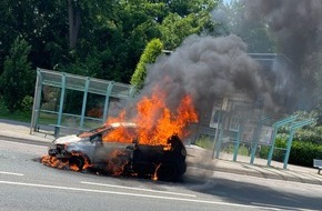 Polizeiinspektion Nienburg / Schaumburg: POL-NI: Brand eines Pkw im Rintelner Stadtgebiet