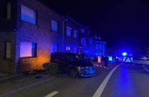 Polizei Aachen: POL-AC: Unfall unter Alkoholeinfluss