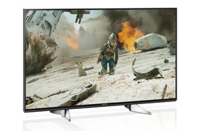 Panasonic Deutschland: Smarter 4K LED TV mit HDR und Design nach Maß / Panasonic EXW604: Der perfekte Einstieg ins 4K Zeitalter mit Quattro-Tuner, TV>IP, DVB-T2 HD und smarten Komfortfunktionen