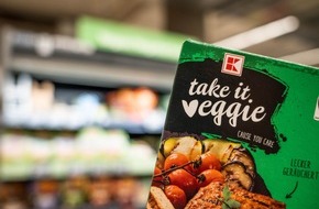 Kaufland: Günstige pflanzliche Vielfalt: Kaufland erweitert Angebot an K-take it veggie Produkten