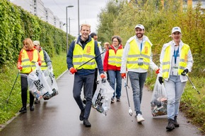 Comunicato stampa: «Buon umore anziché littering: la 12a giornata nazionale Clean-up è stata un successo»