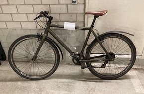 Polizeipräsidium Südhessen: POL-DA: Darmstadt: Polizei findet herrenloses Fahrrad im Herrngarten / Eigentümer gesucht