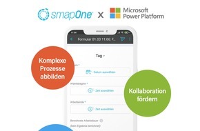 smapOne AG: 360°-Lösungsansatz für Citizen Development: No-Code-Tool von smapOne ergänzt Microsoft Power Platform