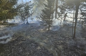 Feuerwehr Velbert: FW-Velbert: Waldbrand in Velbert-Neviges