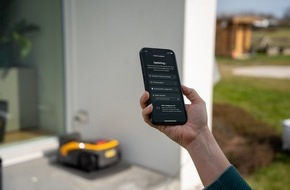 STIGA GmbH: Presseinfo: STIGA präsentiert innovative Upgrades zur Fernsteuerung seiner Mähroboter